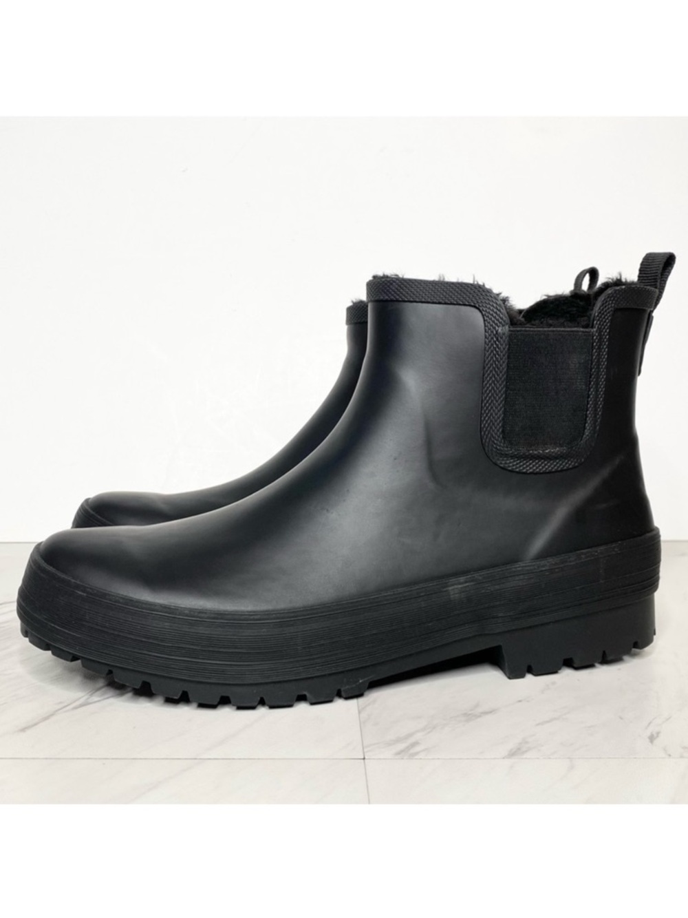 New! Chooka Everyday Chelsea Black Rain Boot 11